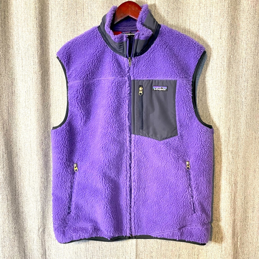Patagonia classic retro x fleece vest size large